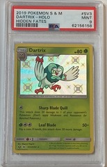 Dartrix - SV3/SV94 - Shiny Holo Rare - PSA 9